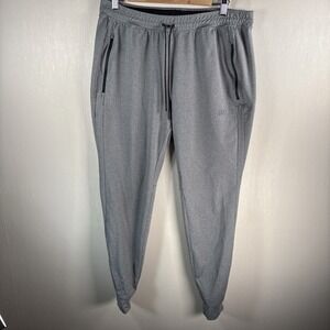 Nobull Pants Mens XL Gray Joggers Athleisure Sweatpants Training Gym
